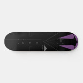 Elegant Black Suit - Jouw naam toevoegen Persoonlijk Skateboard (Horizontaal)