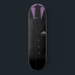 Elegant Black Suit - Jouw naam toevoegen Persoonlijk Skateboard<br><div class="desc">Elegant Black Suit - Jouw naam toevoegen</div>