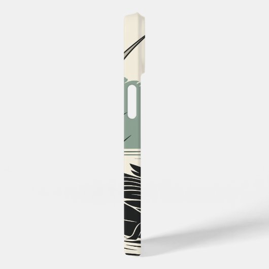 Elegant Black Swan Case-Mate iPhone Case (Achterkant / Rechts)