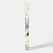 Elegant Black Swan Case-Mate iPhone Case (Achterkant / Links)