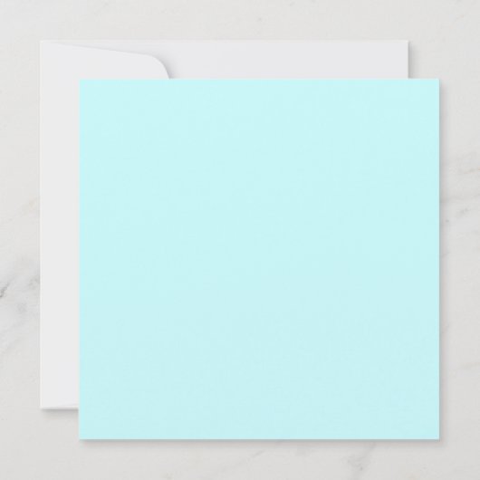 Elegant Black Swirl - zeevaartgroen Kaart (Achterkant)