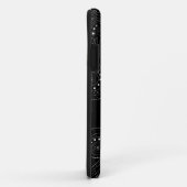 Elegant Black Swirls Case-Mate iPhone Case (Achterkant/rechts)