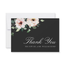 Elegant Black Wedding