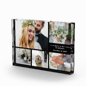 Elegant Black Wedding Fotoblokken (Rechts)