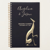 Elegant Black Wedding Planner (Voorkant)