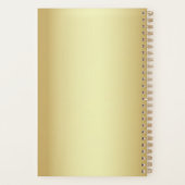 Elegant Black Wedding Planner (Achterkant)