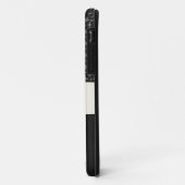 Elegant Black White Fleur de Lis Case-Mate iPhone Case (Achterkant/links)