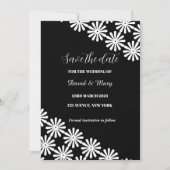 Elegant Black White Floral Lace Pattern (Voorkant)