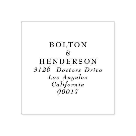 Elegant Black & White Floral Wreath Wedding Rubberstempel (Afrduk)