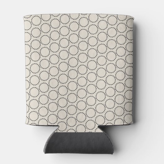 Elegant Black White Mid Century Mod Custom Wedding Blikjeskoeler (Achterkant)