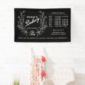 Elegant Black White Wreated Bakery Logo | Urenbon Spandoek (Insitu)