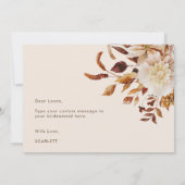 Elegant Black wil dat je mijn Bridesmaid-voorstel  Kaart (Achterkant)