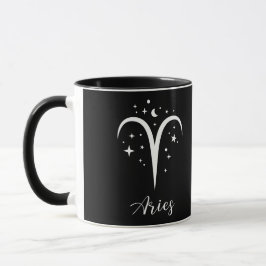 Elegant Black Zodiac sign Mok