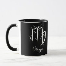 Elegant Black Zodiac sign Mok