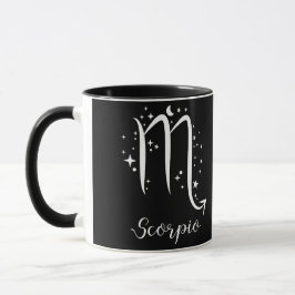 Elegant Black Zodiac sign Mok