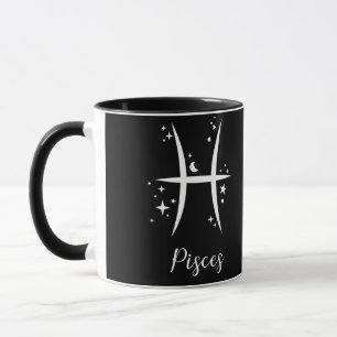 Elegant Black Zodiac sign Mok