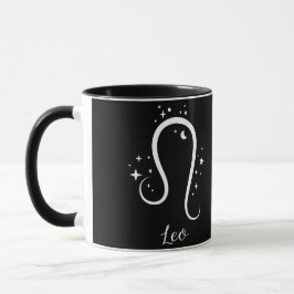 Elegant Black Zodiac sign Mok