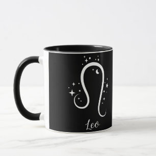Elegant Black Zodiac sign Mok