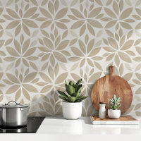 Elegant blad Beige & Cream Minimalist