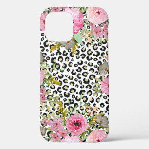 Elegant blad- en bloemontwerp Case-Mate iPhone case