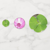 Elegant blad & roze lichte tafel Confetti Set (Achterkanten)