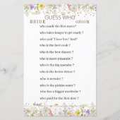 Elegant blad voor houtvrij wild (Voorkant)