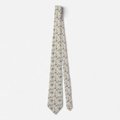 Elegant bladeren en noten | Necktie Stropdas (Voorkant)