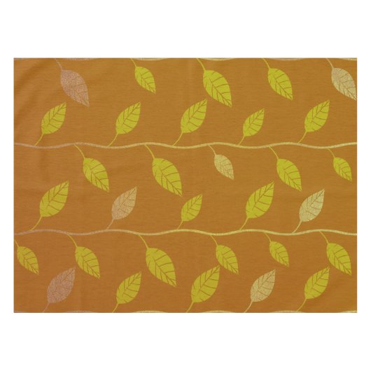 Elegant bladeren en wijngaarden Patroonpapier | Tafelkleed (Voorkant (Horizontaal))