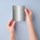 Elegant blanco flyer (Hand)