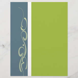 Elegant blanco flyer achtergrond