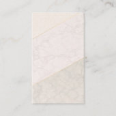Elegant Blank Loyalty Card – Ivory & Gold (Voorkant)