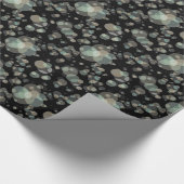 Elegant blaubelt elke kleur cadeaupapier (Hoek)