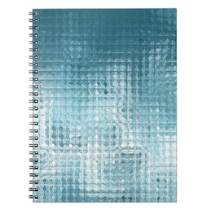 Elegant blauw Abstract: mooie achtergrond Notitieboek