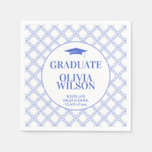 Elegant blauw Afstuderen