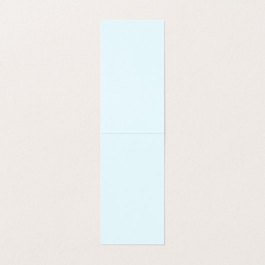 Elegant Blauw Blauw Blauw Blad Bruiloftsfeest Cere Kaart (Binnenkant ongevouwen)