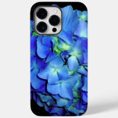 Elegant blauw bloemenblauw rozen blauw hortensia's Case-Mate iPhone case (Achterkant)