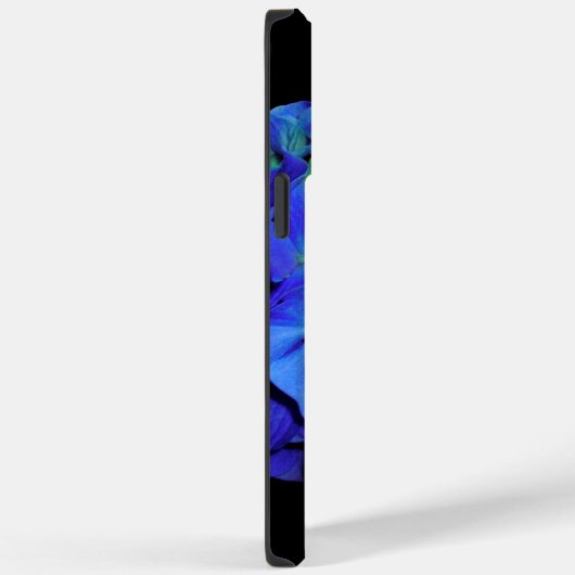 Elegant blauw bloemenblauw rozen blauw hortensia's Case-Mate iPhone case (Achterkant / Rechts)