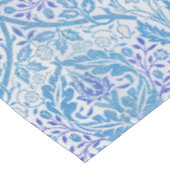 Elegant Blauw Bloemmotief Tafelkleed (Gekanteld)