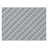 Elegant  blauw bloemmotief, toile fleurie tafelkleed (Voorkant (Horizontaal))