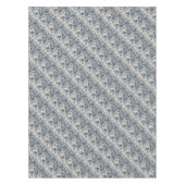 Elegant  blauw bloemmotief, toile fleurie tafelkleed (Voorkant)