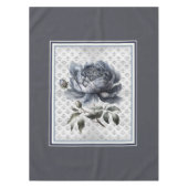 Elegant  Blauw chinoiserie toile de jouy Tafelkleed (Voorkant)