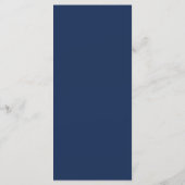 Elegant blauw en goud agaat menu (Achterkant)