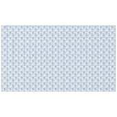 Elegant Blauw en Wit Gegraveerde Pioenrozen Tafelkleed (Voorkant (Horizontaal))