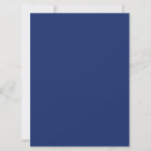 Elegant Blauw en Zilver (Achterkant)