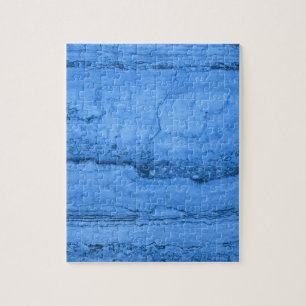 Elegant Blauw Graniet patroon blauw marmer Legpuzzel