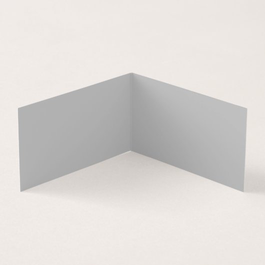 Elegant blauw grijs minimalistisch design visitekaartje (Binnen)