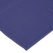 Elegant blauw grijs vierkant initiaal monogram tafelkleed (Gekanteld)