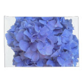 Elegant blauw Hydrangeas paarse bloemen Kussensloop (Achterkant-Rechts)