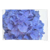 Elegant blauw Hydrangeas paarse bloemen Kussensloop (Voorkant-Links)