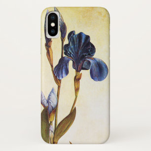 ELEGANT BLAUW IRIS FLOWERS Ivory Floral Case-Mate iPhone Case
